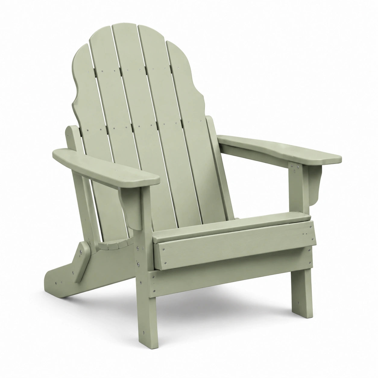 Adirondackstuhl Holz Olivgrün