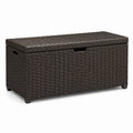 Polyrattan Gartenbox Braun 120x60x50 cm