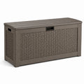 Kunststofftruhe 300L Braun